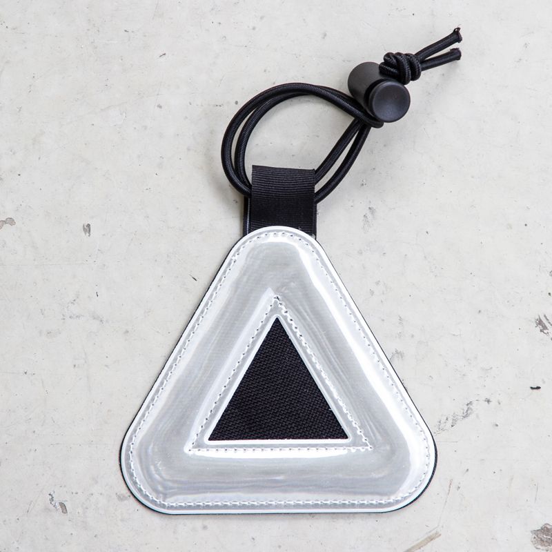 Blue Lug - Triangle Reflector - Silver