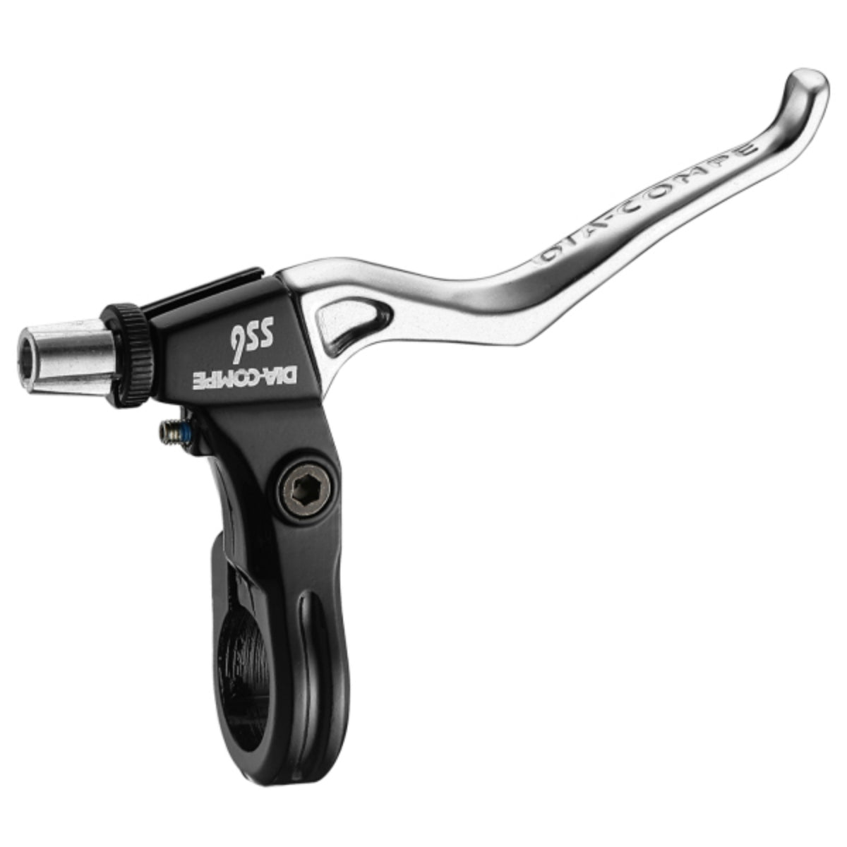 Dia-Compe SS-6 Brake Lever Set - Black / Silver