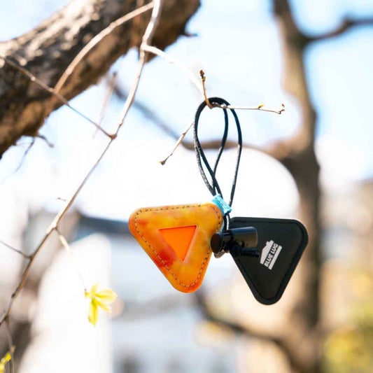 Blue Lug - Triangle Reflector - Mini (fire dye)