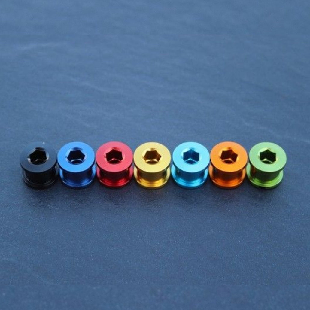 Chainring Bolt Set Kettenblattschrauben - 7mm - gold main image 0