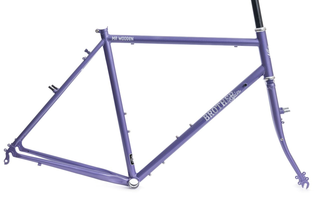 Brother Cycles - Mr Wooden Frameset lilac