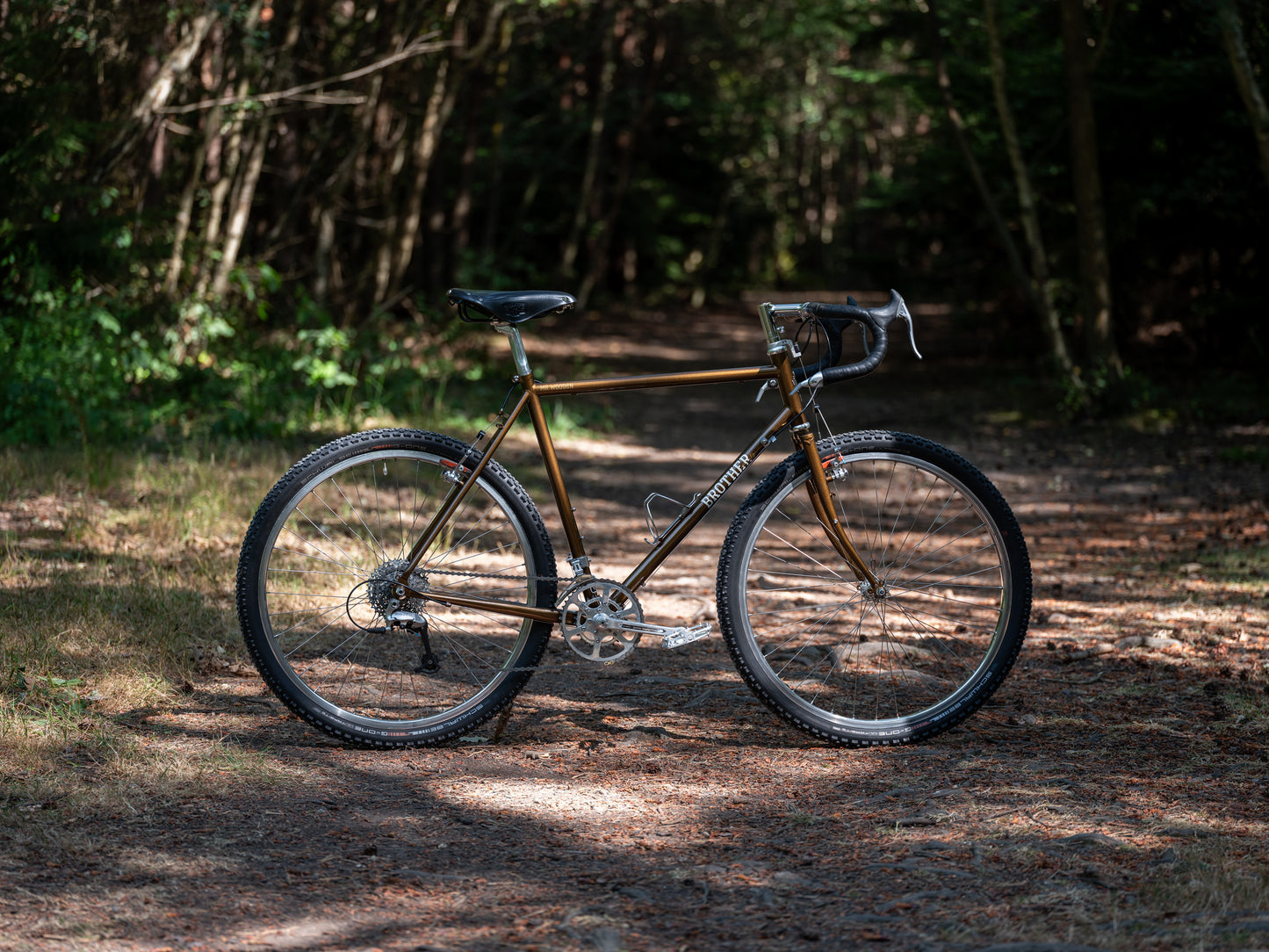 Pre-Order - Brother Cylces - Mr. Wooden - Metallic Brown - Frameset