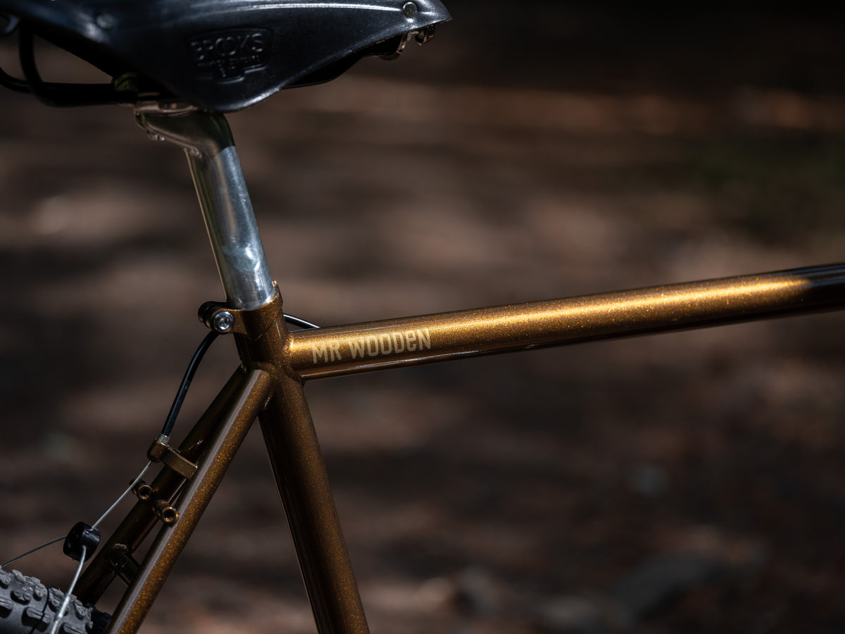 Pre-Order - Brother Cylces - Mr. Wooden - Metallic Brown - Frameset