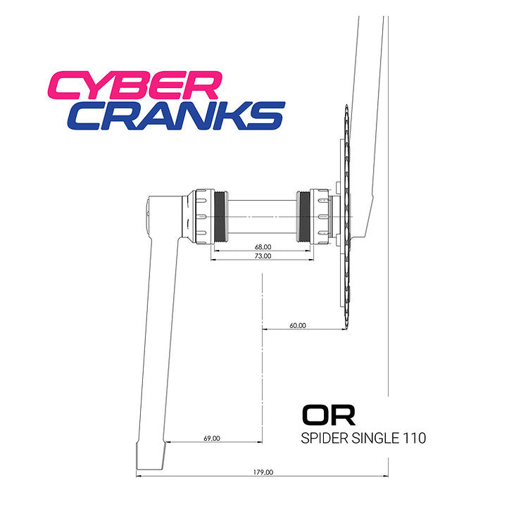 Cyber Cycles -  Spider - Single - 110bcd