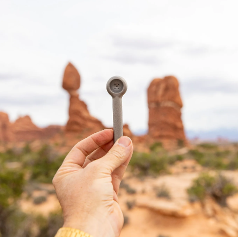 Dangle Supply - Hyper Pipe - Titanium 3D printed