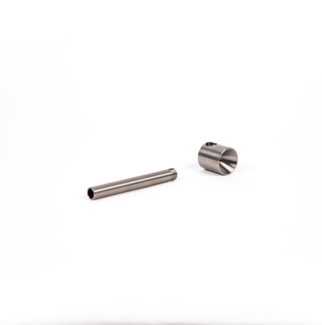 Dangle Supply - Smokey Pipe - Titanium