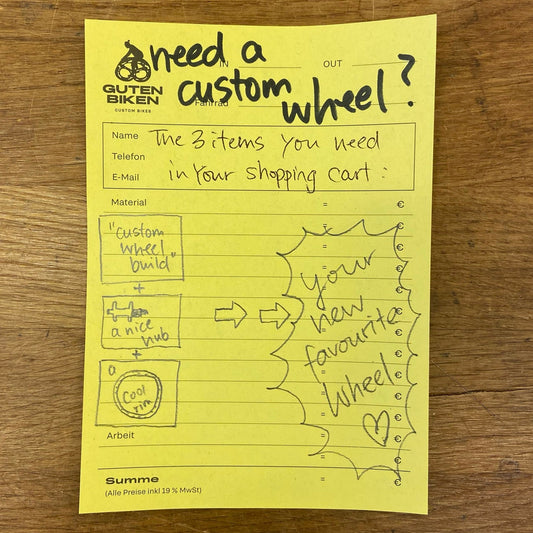 Custom Wheel Build