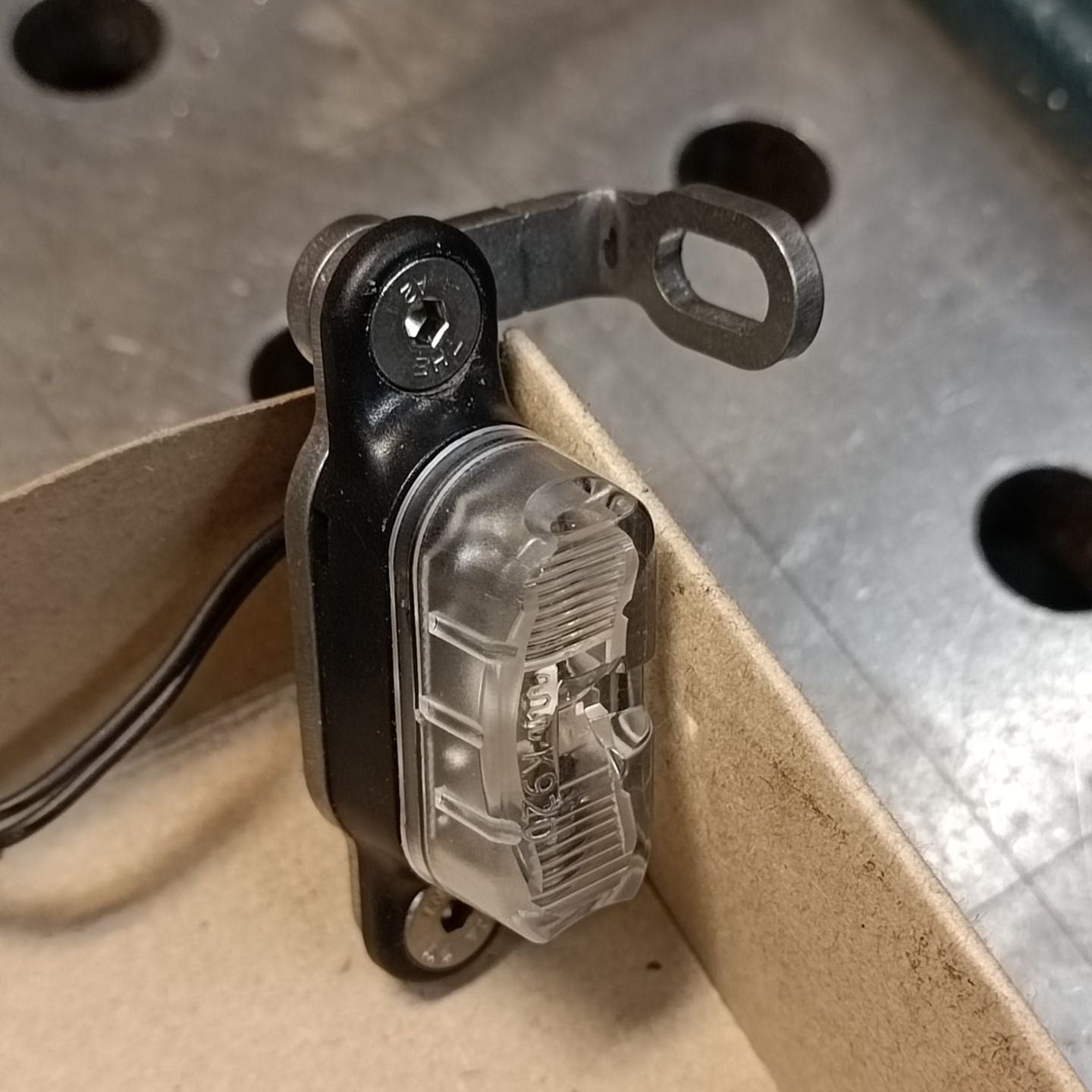 Eerder Metaal - Rear Light Bracket for SON and B&M Toplight S