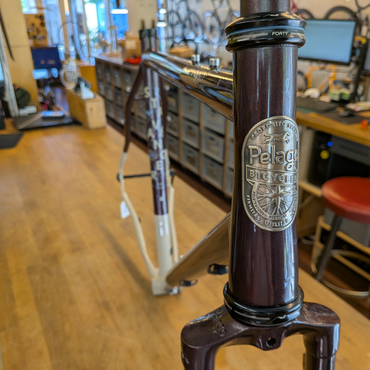 Pelago - Stavanger 2023 Frameset - 54 - Lila Metal