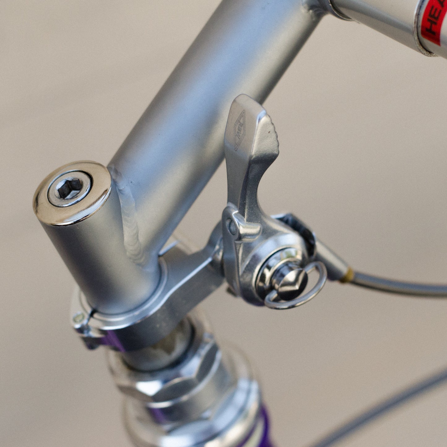 Rivendell - Thumb Shifter Handlebar Clamp (Silver)