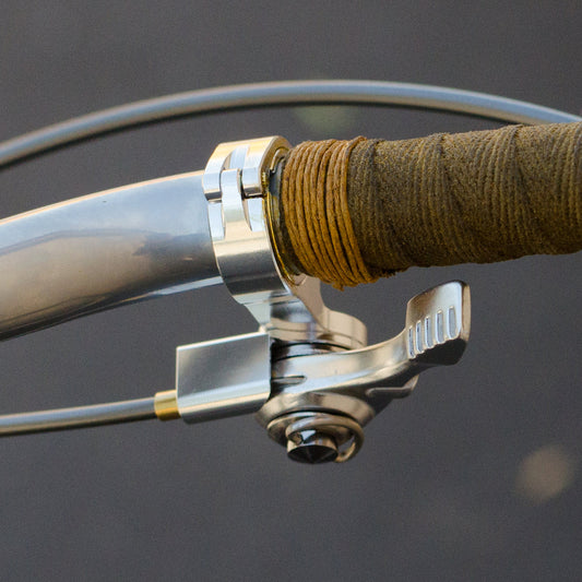 Rivendell - Thumb Shifter Handlebar Clamp (Silver)