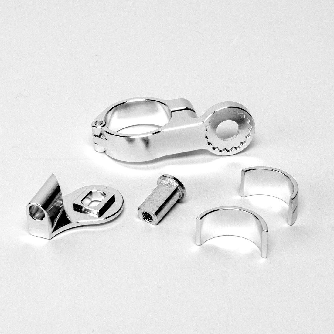 Rivendell - Thumb Shifter Handlebar Clamp (Silver)