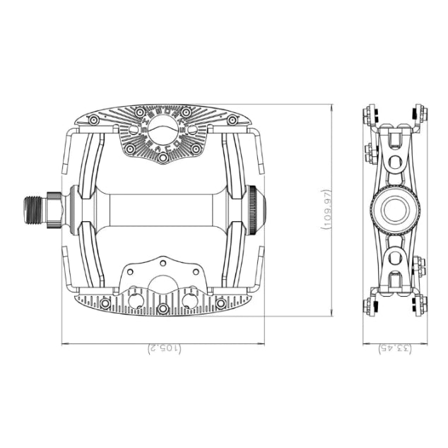 Sim Works - Taco Pedals