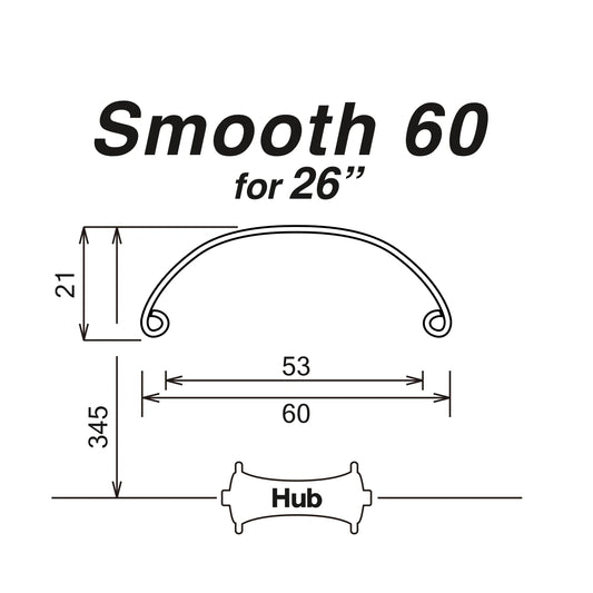 Sim Works - Fenders Smooth 60 for 26"