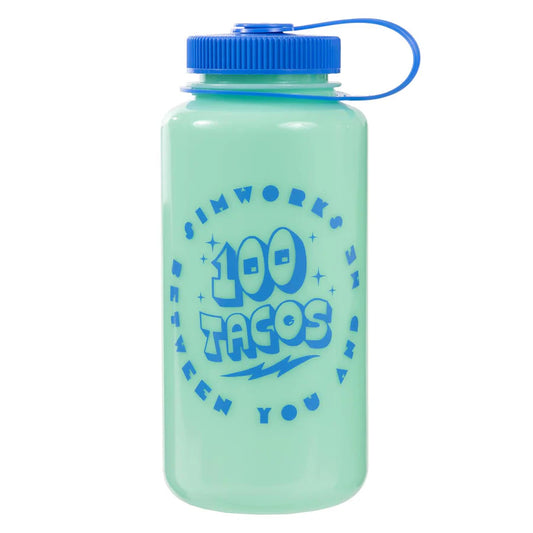 Sim Works - 100 TACOS x SIMWORKS Glow In The Dark Nalgene