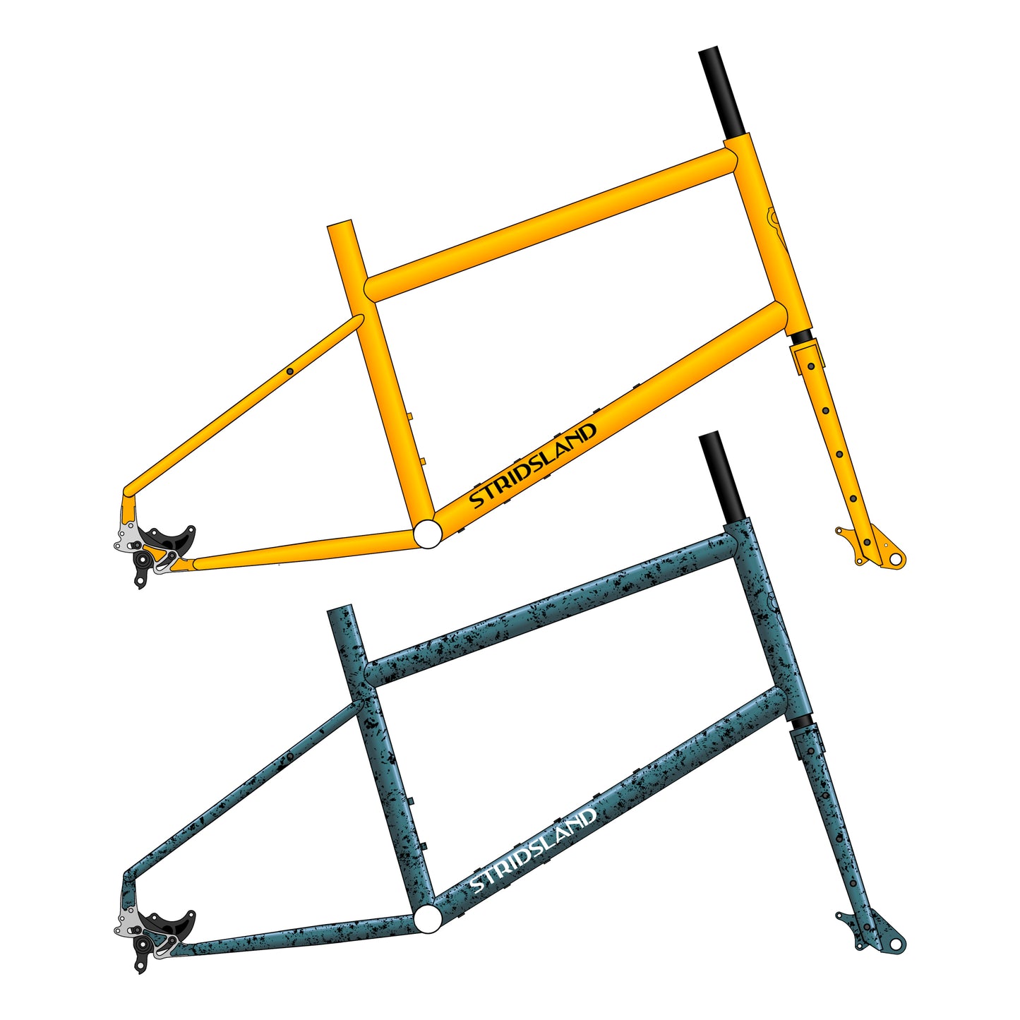 Pre-Order - Stridsland - Boom Boat Frameset
