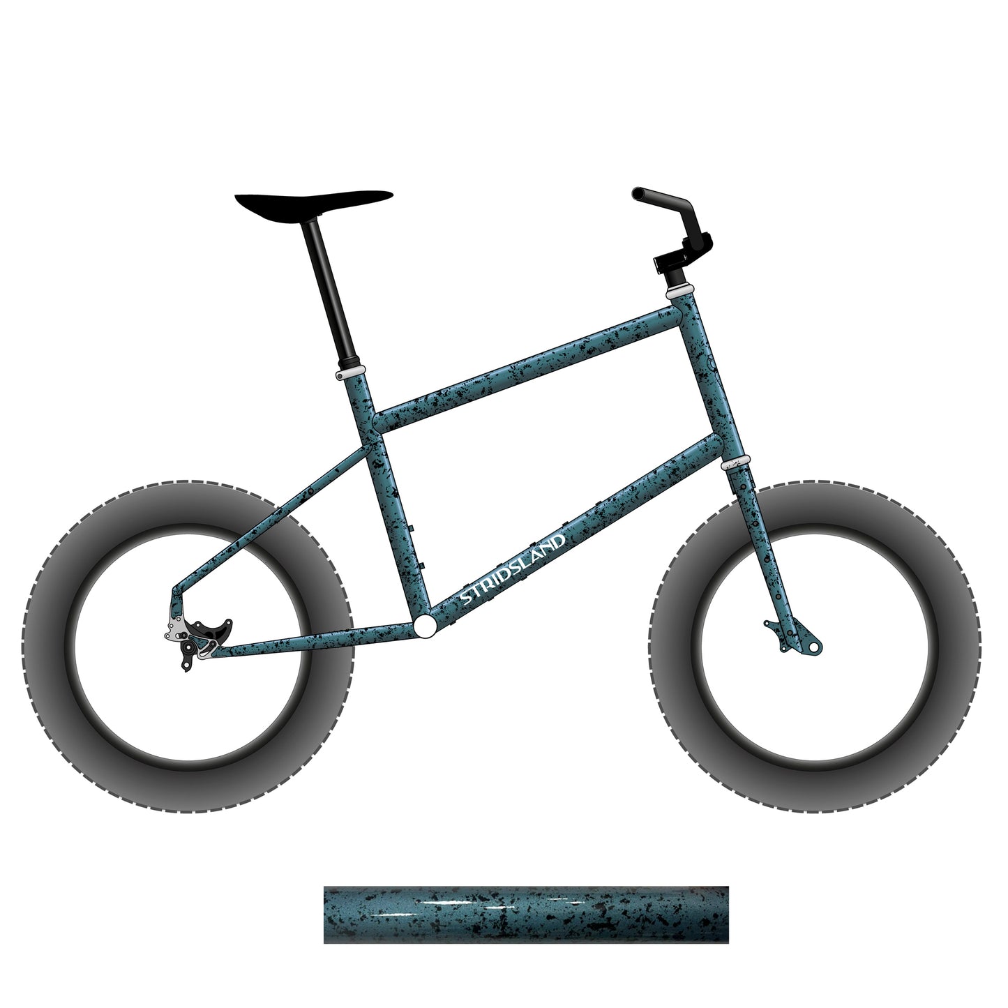 Pre-Order - Stridsland - Boom Boat Frameset