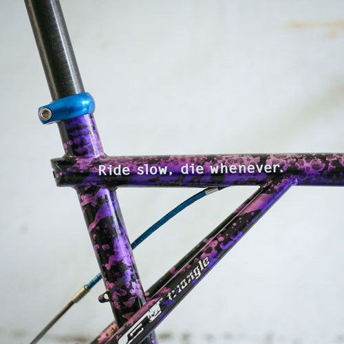 Stridsland - "Ride Slow, Die Whenever" Sticker