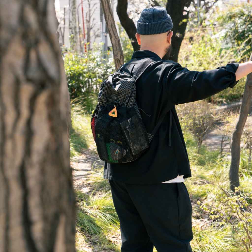 Blue Lug -  Triangle Reflector - Mini (fire dye)