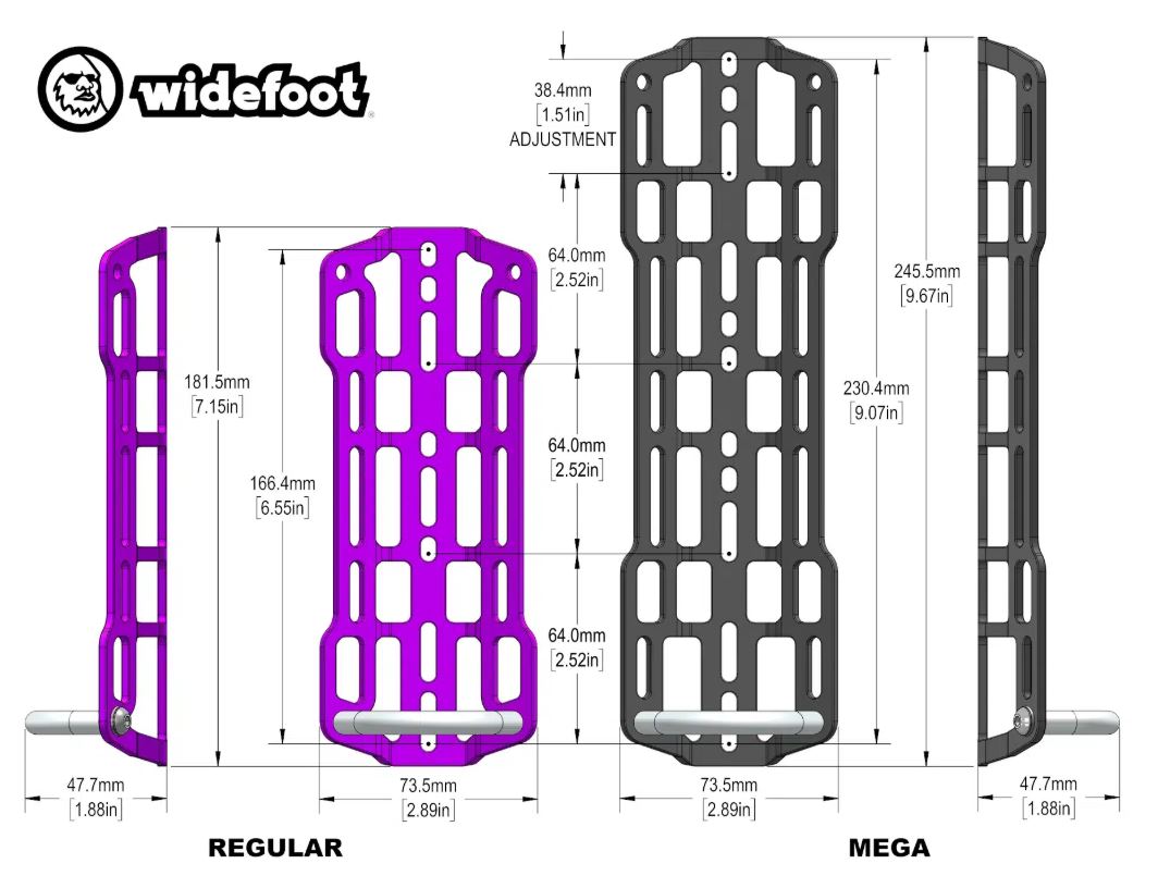 Widefoot - Cargo Mount