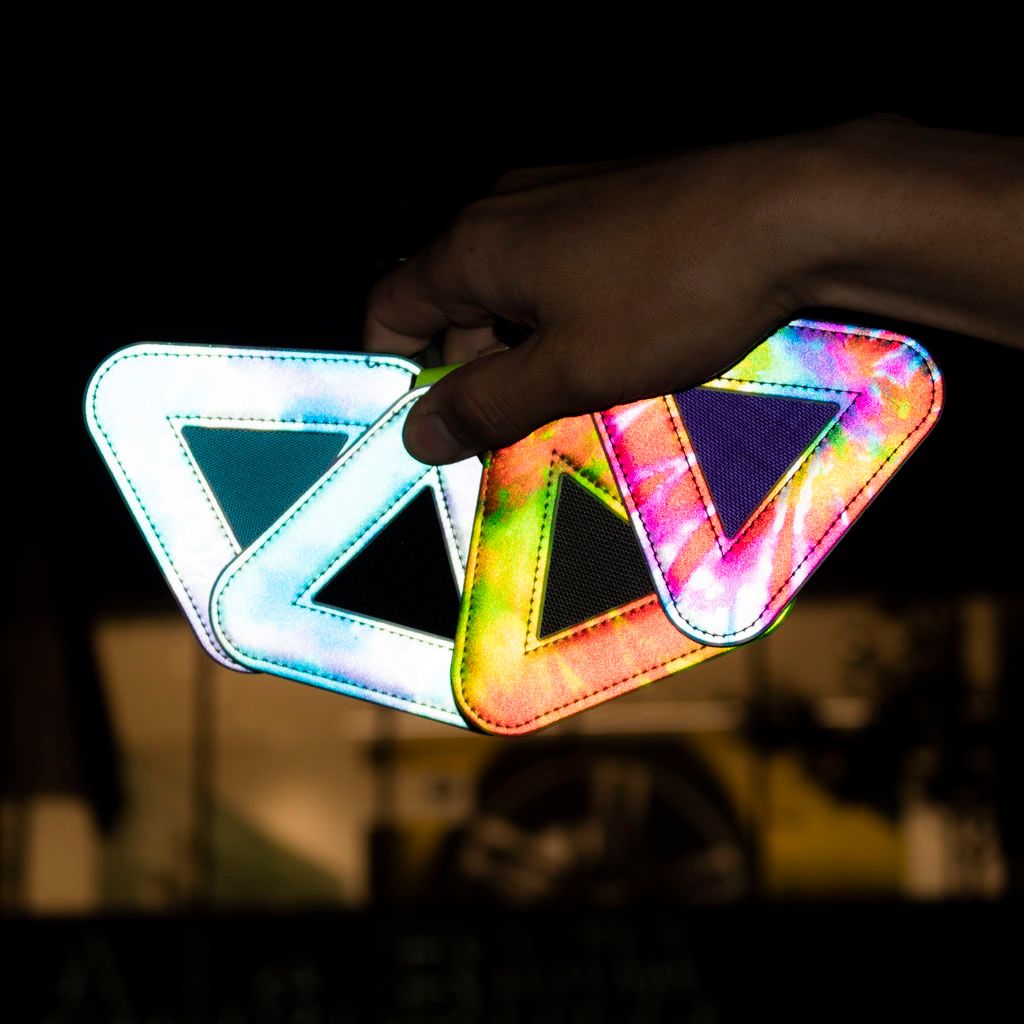 Blue Lug - Triangle Reflector - Tie Dye - Guten Biken GmbH