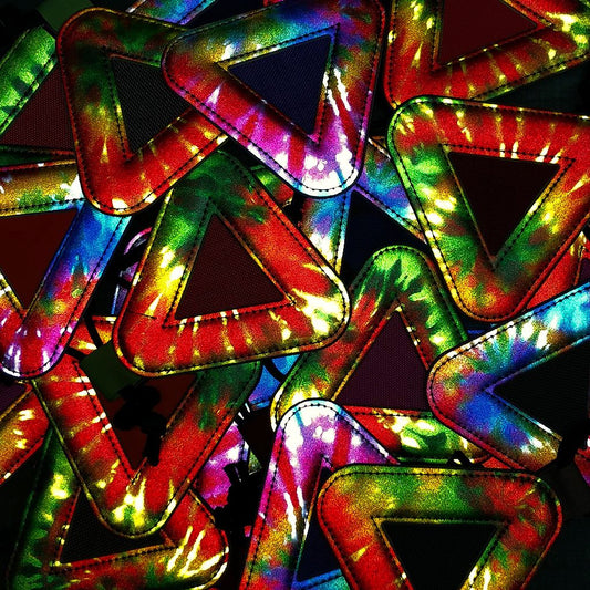 Blue Lug - Triangle Reflector - Tie Dye - Guten Biken GmbH
