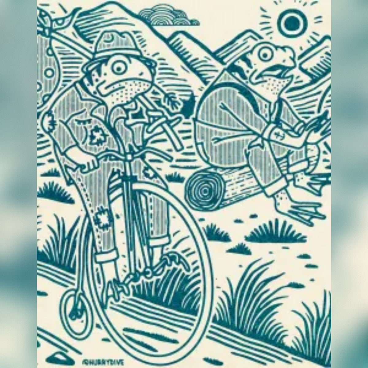 Paul Components - Camping Froggies Nalgene