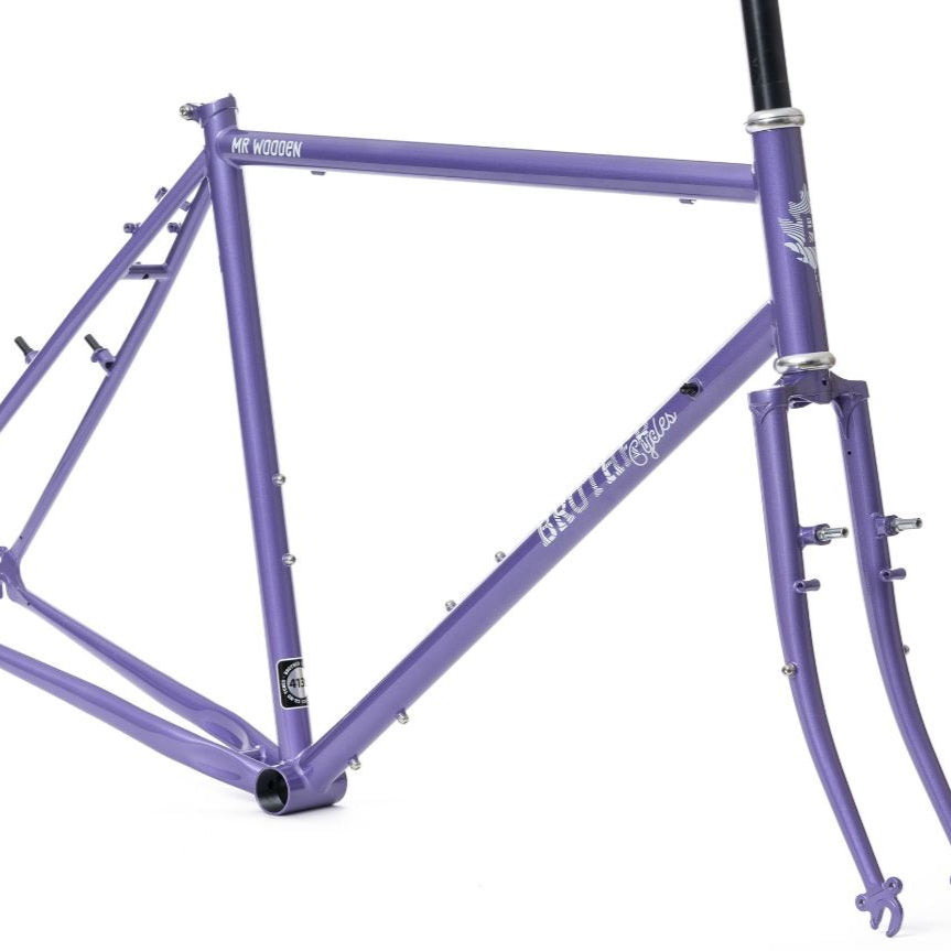 Brother Cycles - Mr Wooden Frameset lilac